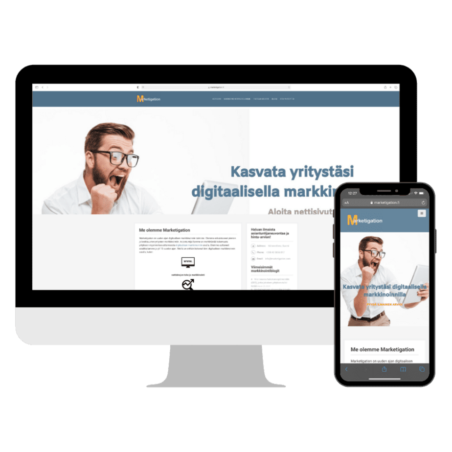 Marketigation.FI Website