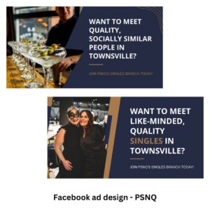 Ad design for PSNQ Networking