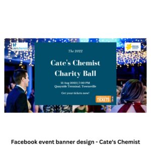 Ad design for Cate's Chemist Winter Ball