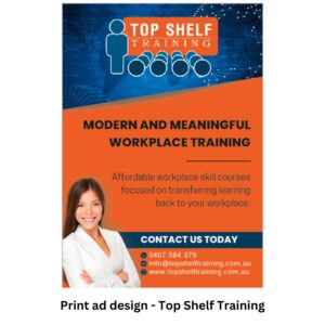 Flyer Design for Top Shelf Training