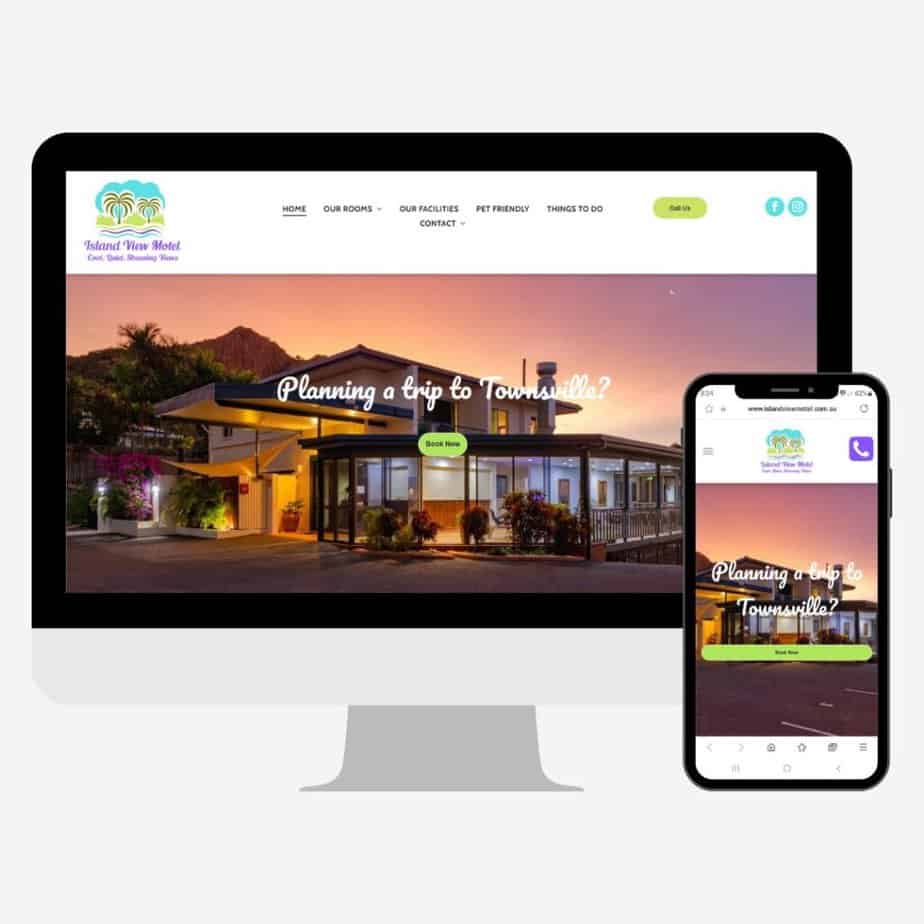 Island View Motel website