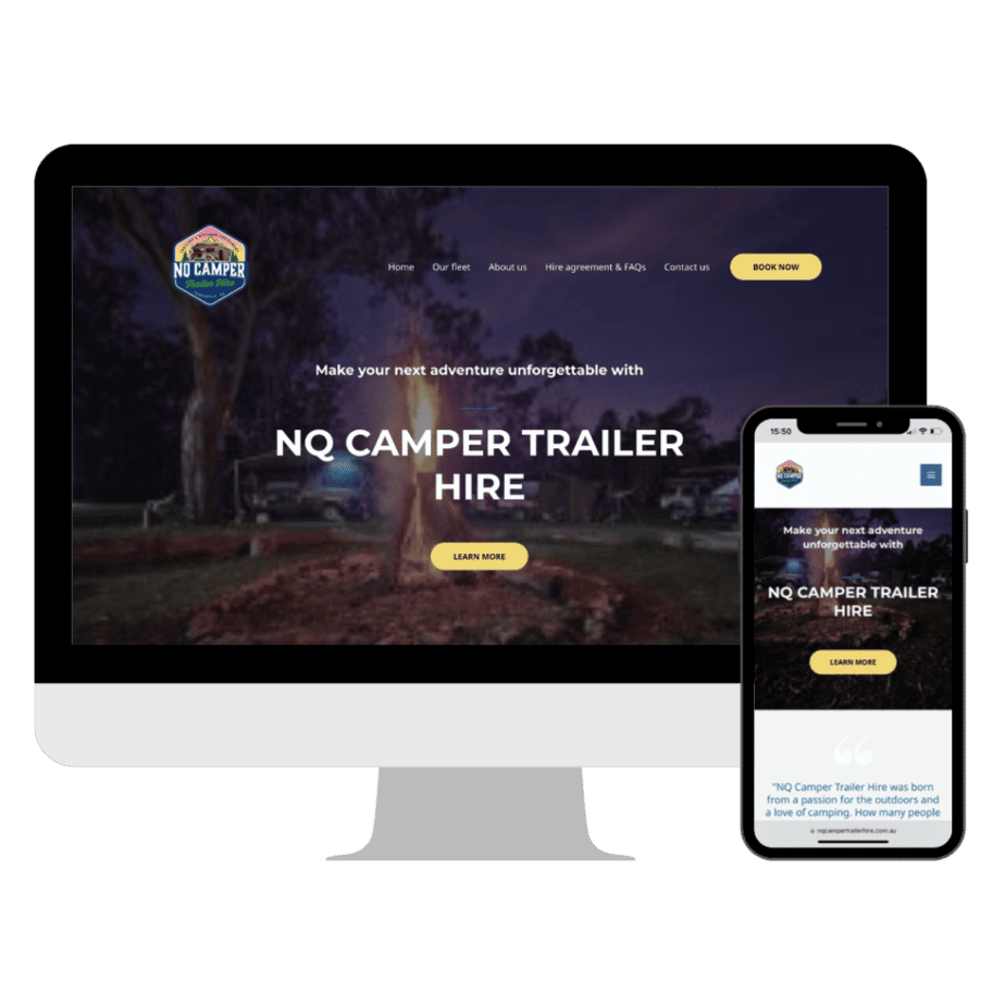 NQ Camper Trailer website
